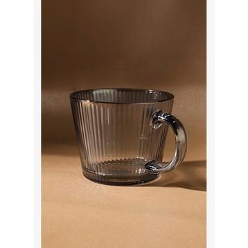 Karaca Plain Gri 380 ml Kupa