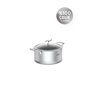 Karaca Plasma Steel 316+3PLY 20 cm Tencere