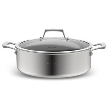 Karaca Plasma Steel 316+3PLY 26 cm Karnıyarık Tencere