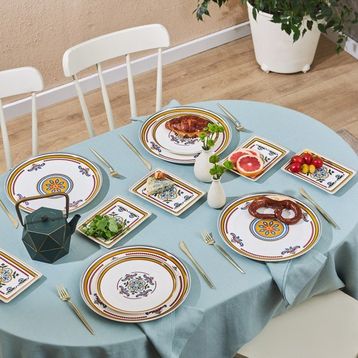 Karaca Positano 18 Parça 6 Kişilik New Bone Kahvaltı Servis Takımı