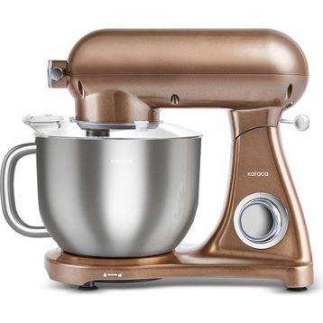 Karaca Powercast Chef Döküm Stand Mikser 1800 W Walnut Brown Mutfak Şefi