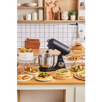 Karaca Powercast Chef Döküm Stand Mikser Glowy Black 1800 W 6.2 lt Mutfak Şefi