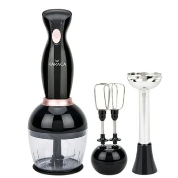 Karaca Pro-Midi Black Rose 3'lü Blender Set