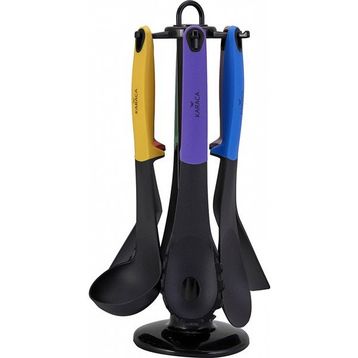 Karaca Rainbow 7 Parça Standlı Servis Seti
