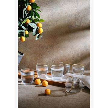 Karaca Ravello 270 ml 6'lı Su Bardağı
