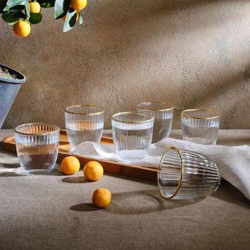 Karaca Ravello 270 ml 6'lı Su Bardağı