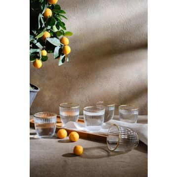 Karaca Ravello 270 ml 6'lı Su Bardağı