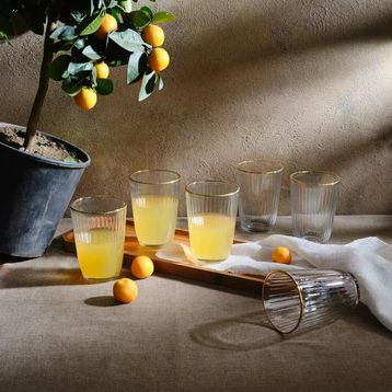 Karaca Ravello 370 ml 6'lı Meşrubat Bardağı