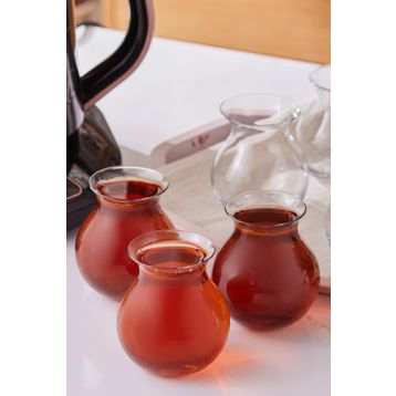 Karaca Refikadan Tatlıcan 6'lı Çay Bardağı Set