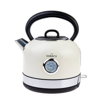 Karaca Retro 2151 1700 ml Krem Su Isıtıcı