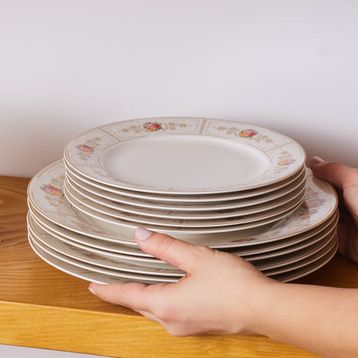 Karaca Reya 24 Parça 6 Kişilik Yemek Takımı