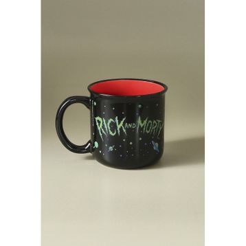 Karaca Rick And Morty Siyah 400 ml Kupa