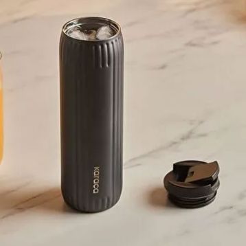 Karaca Rimo Sızdırmaz Çelik 600 ml Antrasit Termos