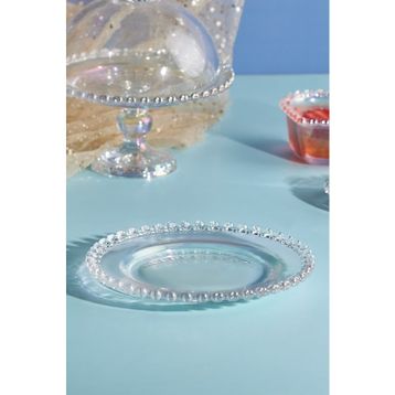 Karaca Rory 19 cm Şeffaf Servis Tabağı