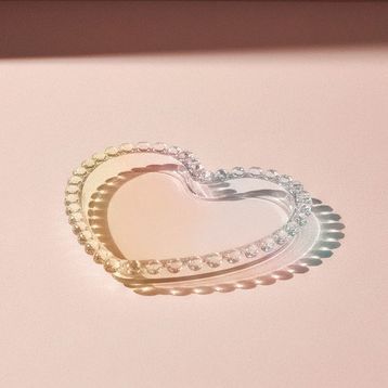 Karaca Rory Kalp Cam 18 cm Pasta Tabağı