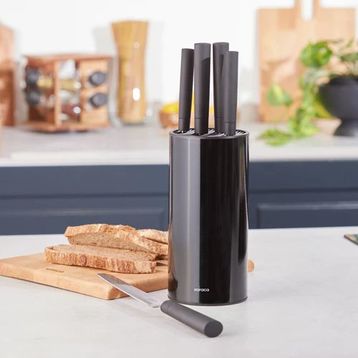 Karaca Roscar Black 6 Parça Bıçak Seti