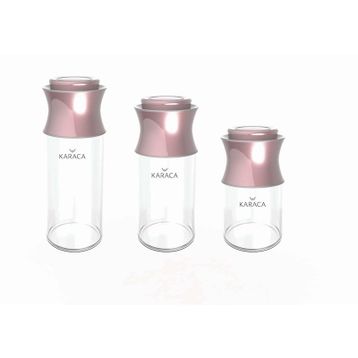 Karaca Rosegold 3 Parça Kavanoz Seti