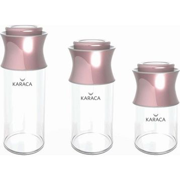 Karaca Rosegold 3 Parça Kavanoz Seti