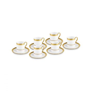 Karaca Royal Bone Victoria 90 ml 6 Kişilik Kahve Fincanı