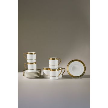 Karaca Royal Bone Victoria 90 ml 6 Kişilik Kahve Fincanı