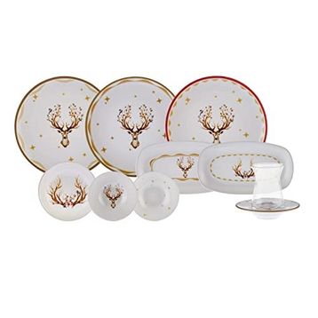 Karaca Rudolph 26 Parça 6 Kişilik Kahvaltı Seti