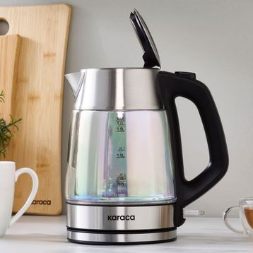 Karaca ShinyGlass K10 Inox 2200 W Opal Su Isıtıcı
