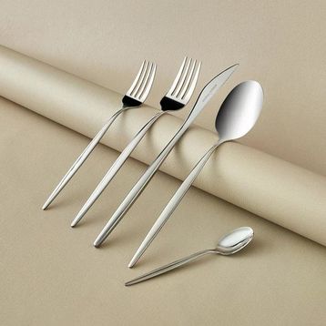 Karaca Sintra Platin 40 Parça 8 Kişilik Çatal Kaşık Bıçak Takımı