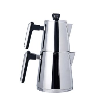 Karaca Space Maxi PowerSteel Pro 316+ Çelik Çaydanlık Takımı