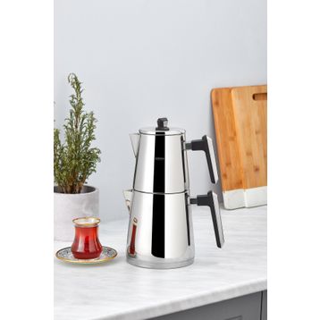 Karaca Space Maxi PowerSteel Pro 316+ Çelik Çaydanlık Takımı