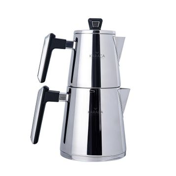 Karaca Space Maxi PowerSteel Pro 316+ Çelik Çaydanlık Takımı