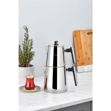 Karaca Space Maxi PowerSteel Pro 316+ Çelik Çaydanlık Takımı