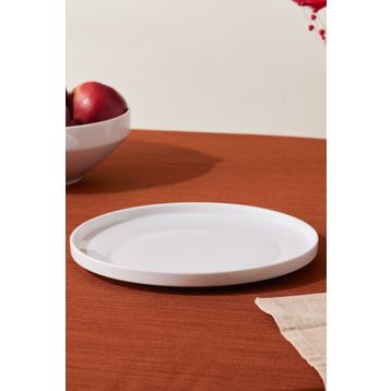 Karaca Stream Basic Line 26 cm Beyaz Servis Tabağı