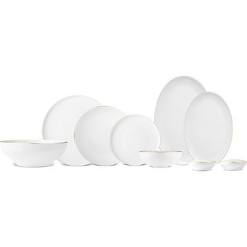 Karaca Stream Bone Light Lora 29 Parça 6 Kişilik Yemek Takımı