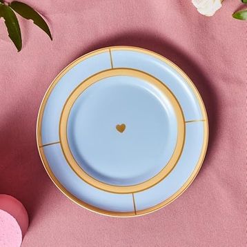 Karaca Talya 20 cm Mavi Pasta Tabağı