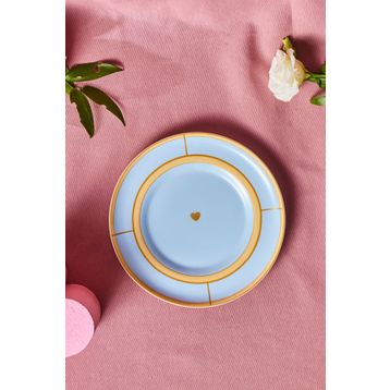 Karaca Talya 20 cm Mavi Pasta Tabağı