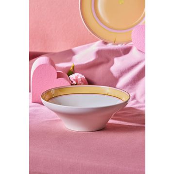 Karaca Talya 23 cm Sarı Salata Kasesi