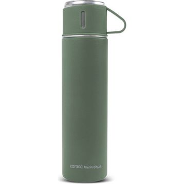 Karaca Thermosteel Nature Çelik 550 ml Haki Termos