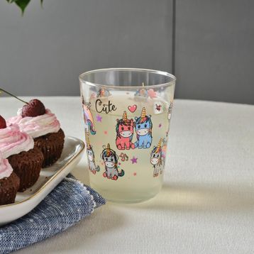 Karaca Unicorn 315 ML Mavi Çocuk Bardağı