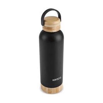 Karaca Woody 500 ml Siyah Çelik Sızdırmaz Termos