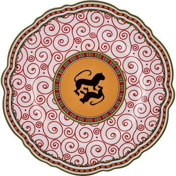 Karaca X Arslantepe Arslan 20 cm Porselen Pasta Tabağı