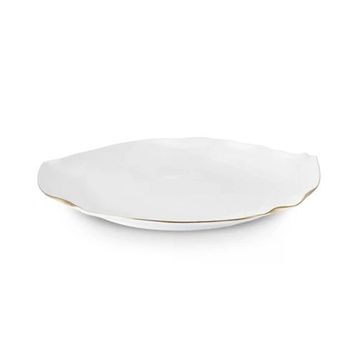 Karaca X Müge Anlı 27 cm Gold Servis Tabağı