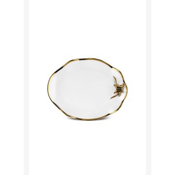 Karaca X Müge Anlı Kelebekli 20 cm Küçük Kayık Tabak