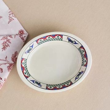 Karaca X Ömür Akkor İznik Balık 22 CM Fırın Kabı