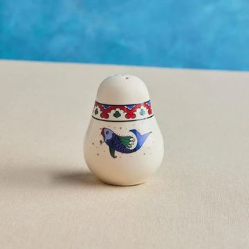 Karaca X Ömür Akkor İznik Balık 6 cm Biberlik