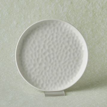 Karaca X Refika 18 cm Bembeyaz Yuvarlak Tatlı Tabağı