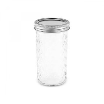 Karaca X Refika Boyunsuz Baklava Desen 650 ml Kavanoz
