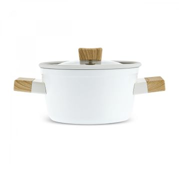 Karaca X Refika Swiss Crystal Creamy Wood 14 cm Sütlük Tencere