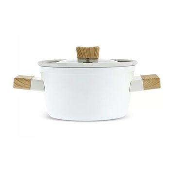 Karaca X Refika Swiss Crystal Creamy Wood 14 cm Sütlük Tencere