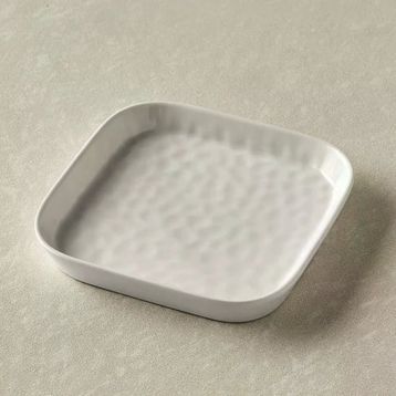 Karaca X Refikadan Bembeyaz 13 cm Tatlı Tabağı