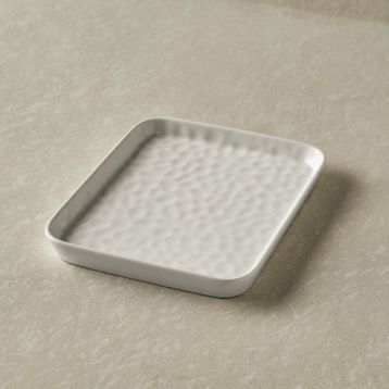 Karaca X Refikadan Bembeyaz 17 cm Tatlı Tabağı